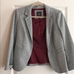 3/4 cotton blazer